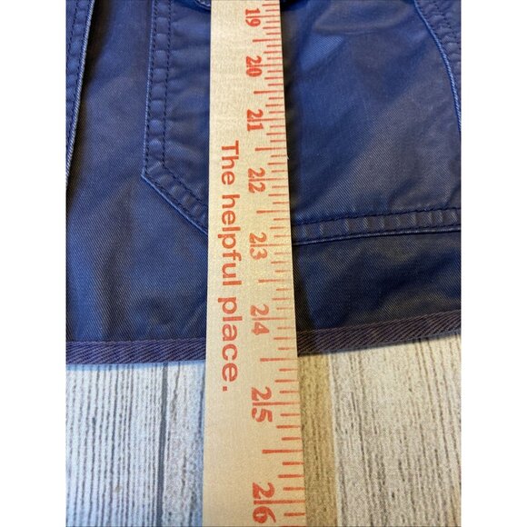 J Crew Women's The Downtown Field Jacket Size S Blue Military Utility‎ Hiking - Picture 8 of 10